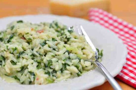 Green Rice With Swiss Chard Recipe Image